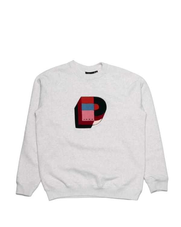 by Parra Building Block Logo Crew Neck Sweatshirt | 48121 | AFEW